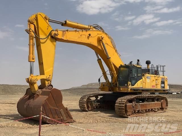 Komatsu PC800-8 Gravemaskiner på larvebånd