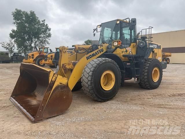 Komatsu WA470 Læssemaskiner på hjul