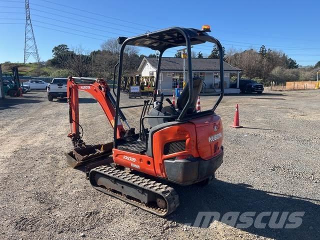 Kubota KX018-4 Minigravemaskiner