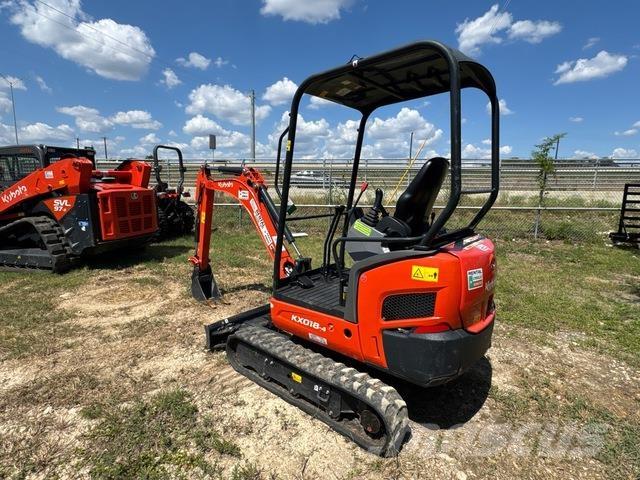 Kubota KX018-4 Gravemaskiner på larvebånd
