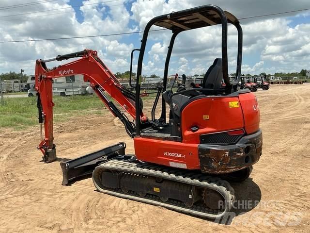 Kubota KX033-4 Gravemaskiner på larvebånd