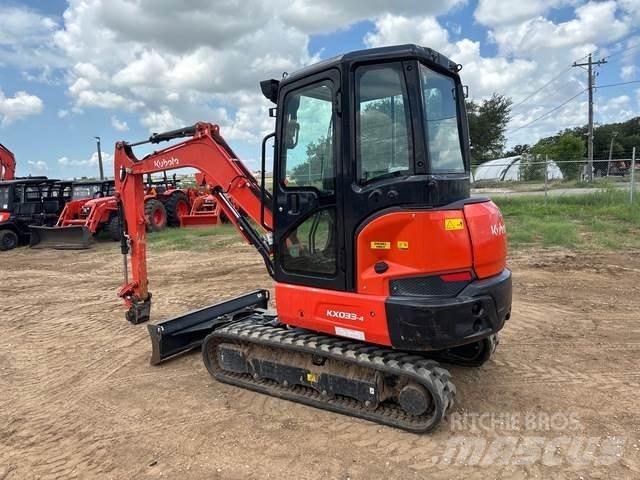 Kubota KX033-4 Gravemaskiner på larvebånd