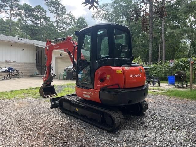 Kubota KX040-4 Gravemaskiner på larvebånd