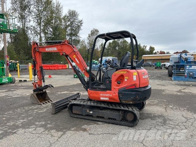 Kubota KX040-4 Gravemaskiner på larvebånd