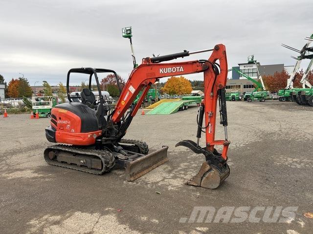 Kubota KX040-4 Gravemaskiner på larvebånd