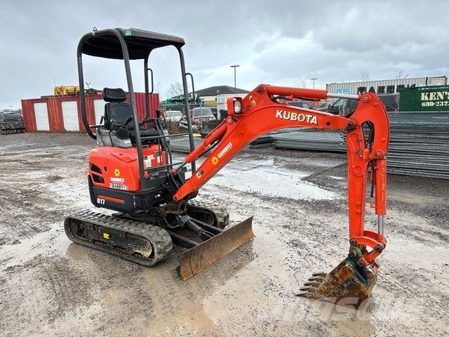 Kubota U17 Gravemaskiner på larvebånd