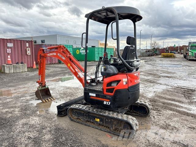 Kubota U17 Gravemaskiner på larvebånd