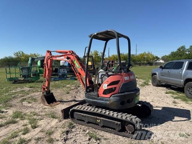 Kubota U25 Gravemaskiner på larvebånd