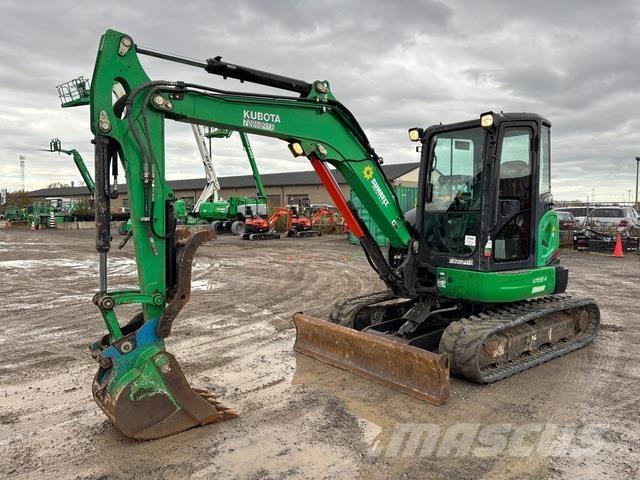 Kubota U55-4 Gravemaskiner på larvebånd