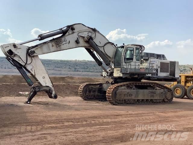 Liebherr 984C Gravemaskiner på larvebånd