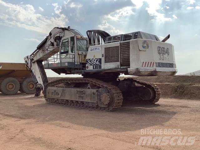 Liebherr 984C Gravemaskiner på larvebånd