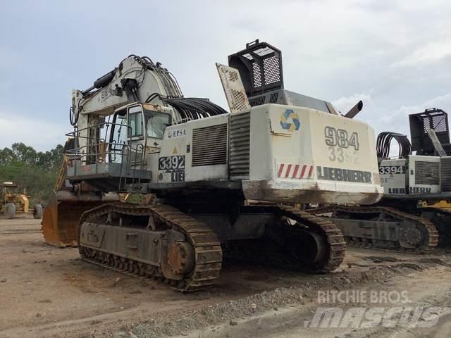 Liebherr R984C Gravemaskiner på larvebånd
