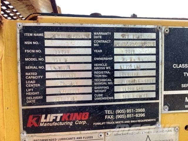 Liftking  Terrængående gaffeltruck
