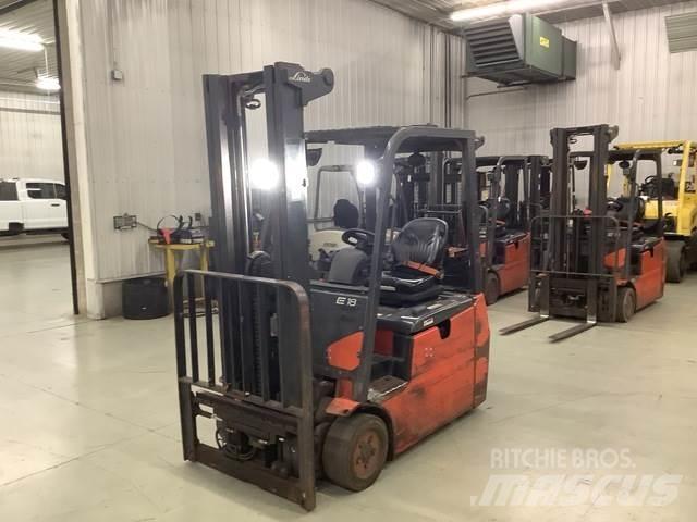Linde E18 El gaffeltrucks