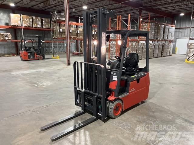 Linde E18 El gaffeltrucks