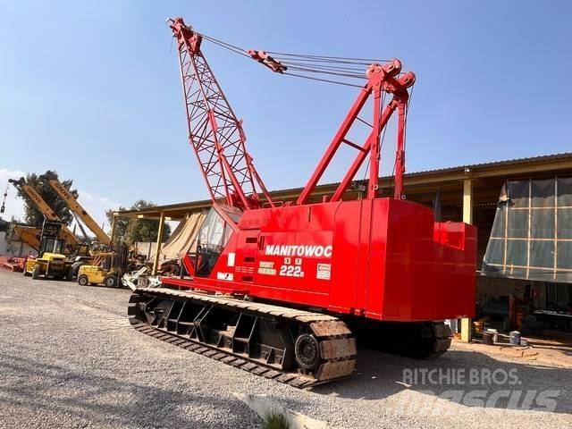 Manitowoc 222 Kraner på larvebånd