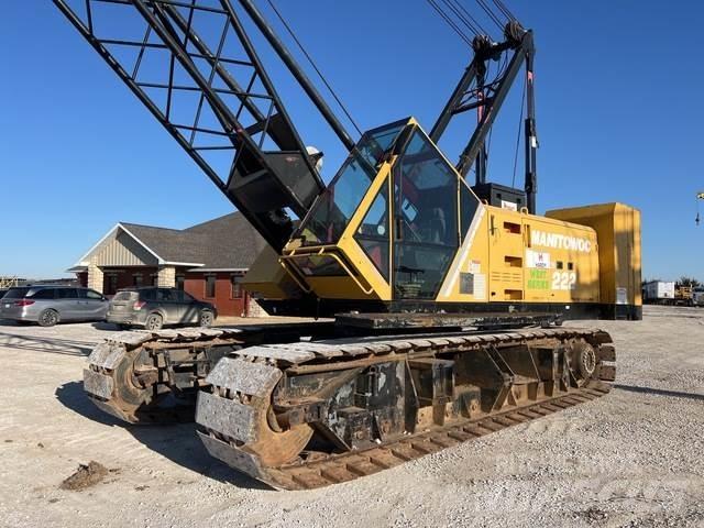 Manitowoc 222 Kraner på larvebånd