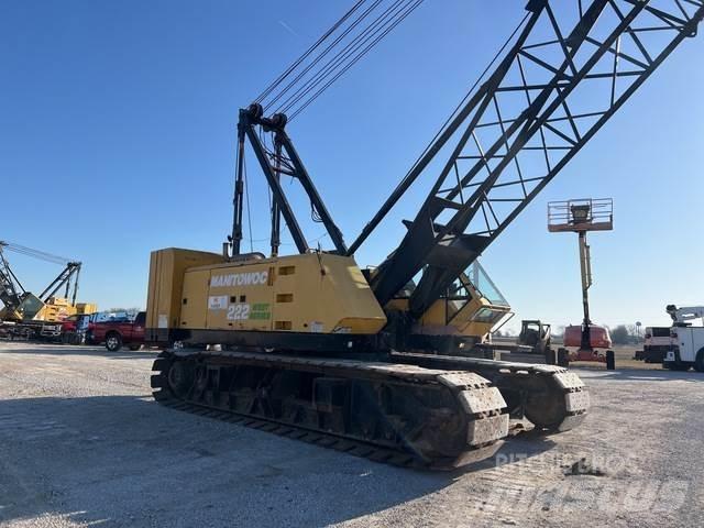 Manitowoc 222 Kraner på larvebånd