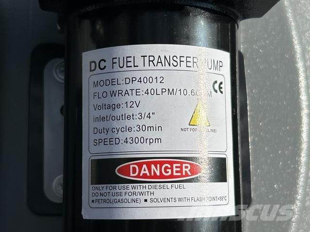  Olsen DD500 Brændstof- og tilsætningstank.