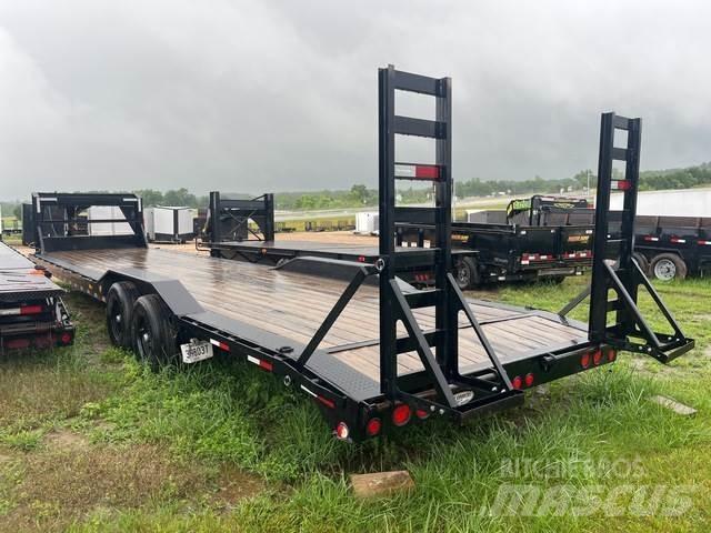 PJ Gooseneck Anhænger med lad/Flatbed