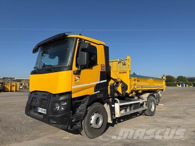 Renault C380 Lastbil med kran