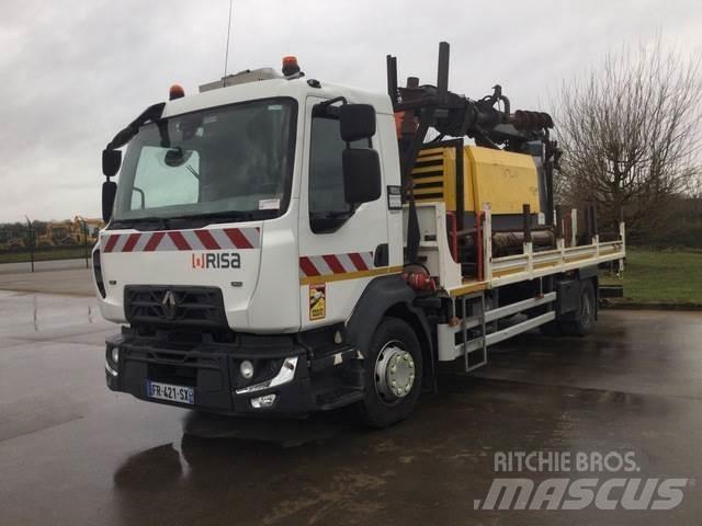 Renault D250 Lastbilmonterede borerigge