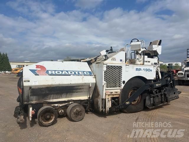 Roadtec RP190E Asfaltudlæggere