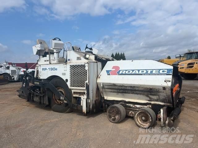 Roadtec RP190E Asfaltudlæggere