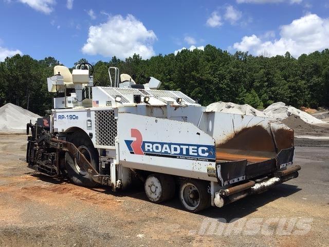 Roadtec RP190E Asfaltudlæggere
