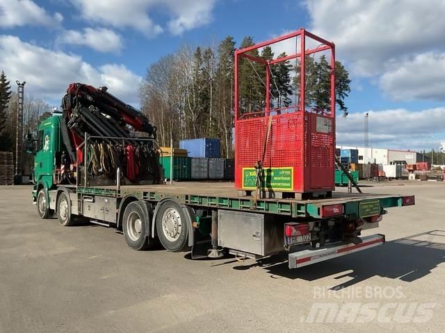 Scania R440LB Lastbil med kran