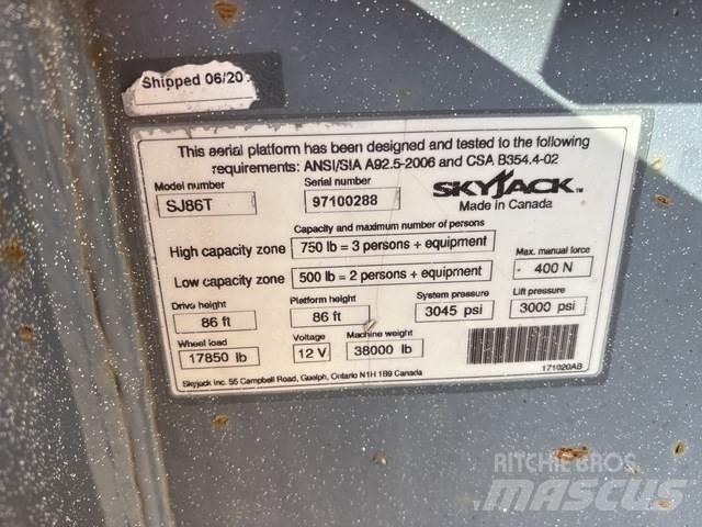 SkyJack SJ86T Entreprenør - Andet