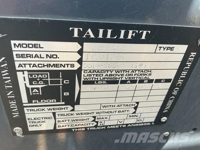 Tailift FB25C El gaffeltrucks