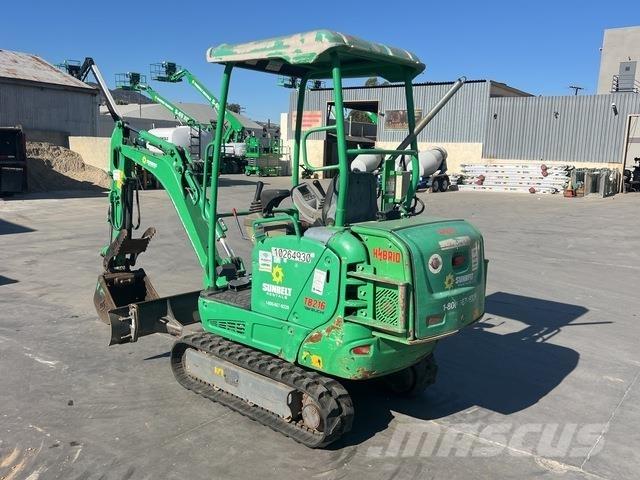Takeuchi TB216 Gravemaskiner på larvebånd