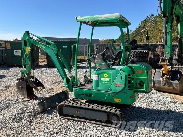 Takeuchi TB216 Gravemaskiner på larvebånd