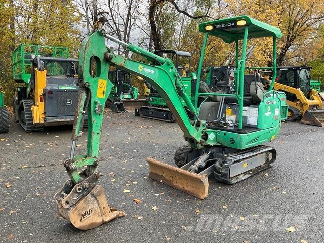 Takeuchi TB216 Gravemaskiner på larvebånd