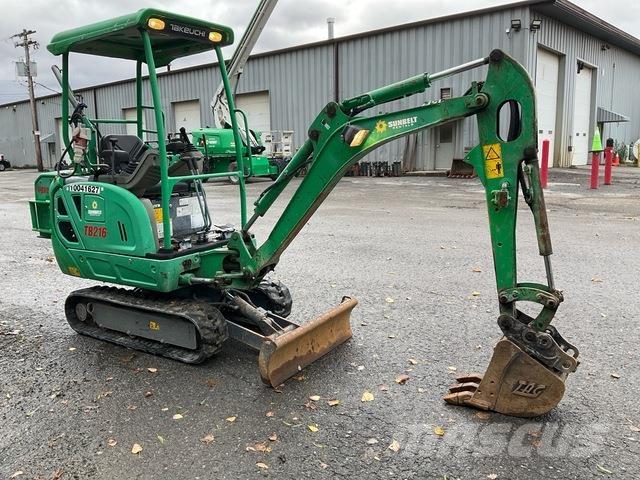Takeuchi TB216 Gravemaskiner på larvebånd