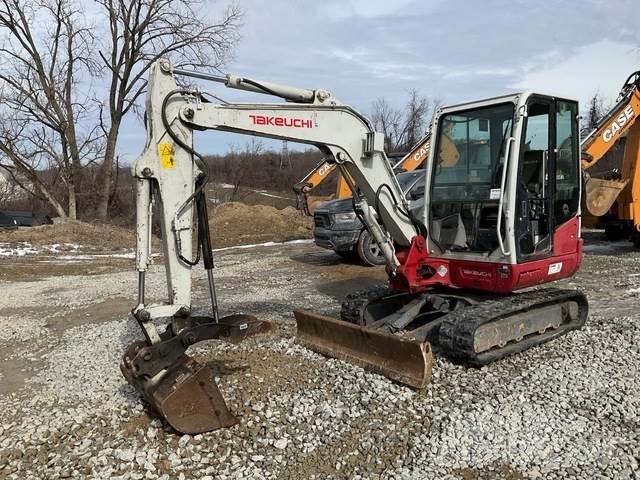 Takeuchi TB240 Gravemaskiner på larvebånd