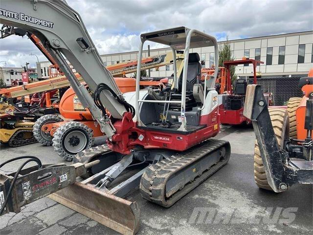 Takeuchi TB260 Gravemaskiner på larvebånd