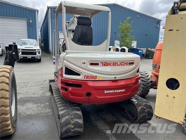 Takeuchi TB260 Gravemaskiner på larvebånd