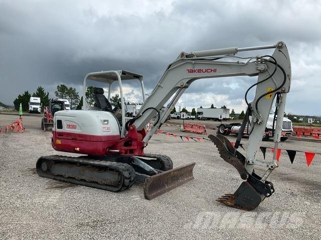 Takeuchi TB260 Gravemaskiner på larvebånd