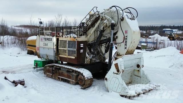 Terex RH120E Gravemaskiner med frontskovl
