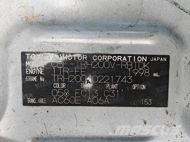 Toyota Hiace Minibusser