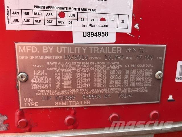 Utility VS1RA Semi-trailer med Kølefunktion