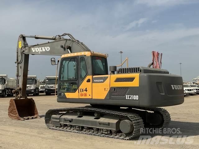 Volvo EC210D Gravemaskiner på larvebånd