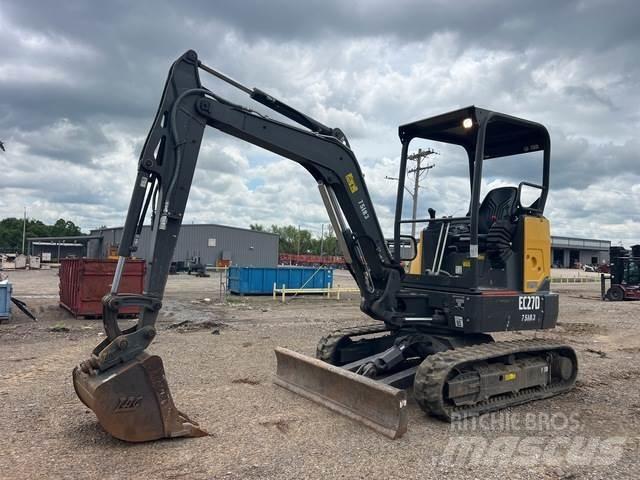 Volvo EC27D Gravemaskiner på larvebånd