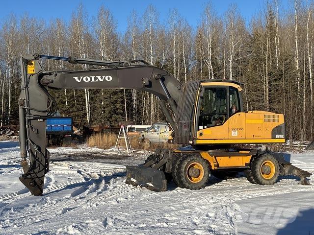 Volvo EW180C Gravemaskiner på hjul