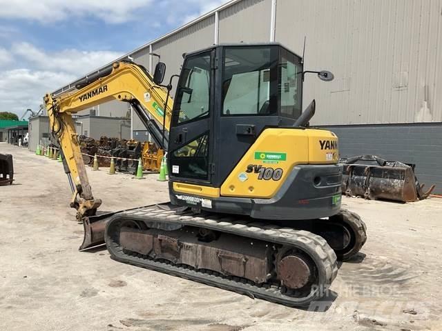 Yanmar SV100 Gravemaskiner på larvebånd