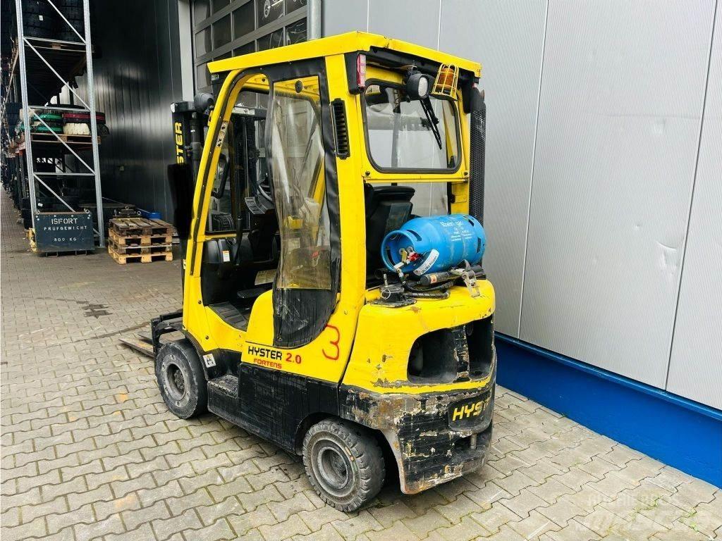 Hyster H2.0FTS LPG gaffeltrucks