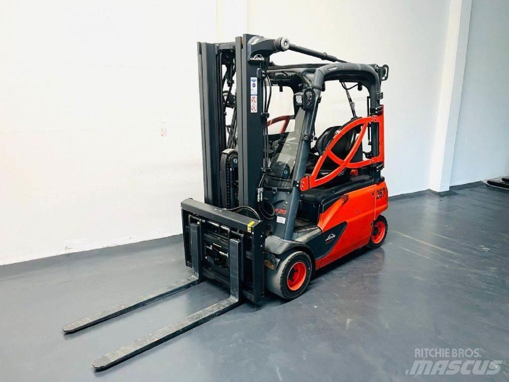 Linde E20PL-02 El gaffeltrucks