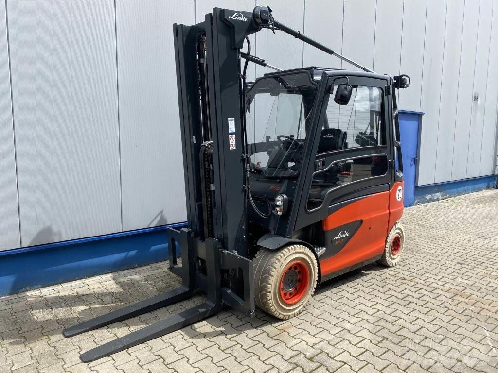 Linde E50HL El gaffeltrucks